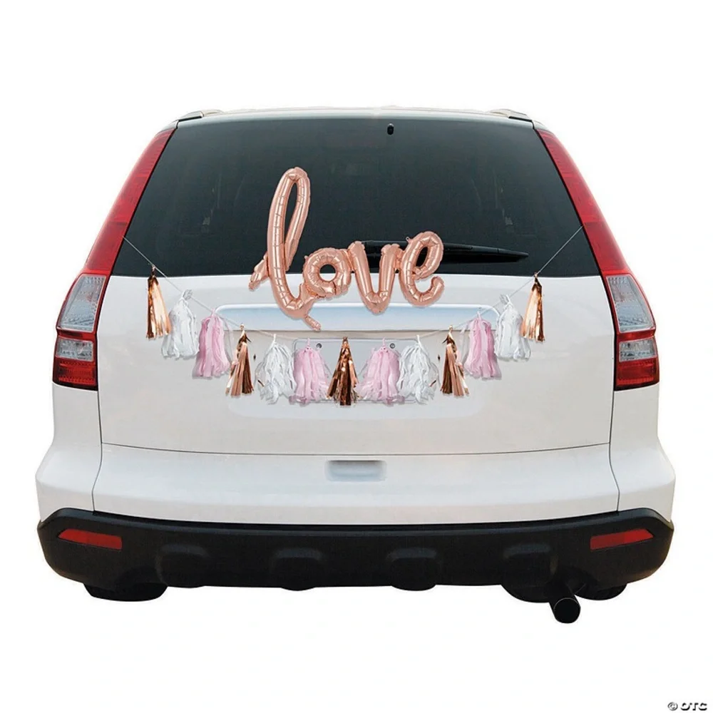 Miss to Mrs. Love Balloon Tassel Kit Carland Garland Wedding Parade Decoration